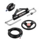 VEVOR 150HP Hydraulic Outboard Steering Kit, Marine Boat Hydraulic Steering System με τιμόνι 13,5 ιντσών, αντλία τιμόνι, υδραυλικό κύλινδρο & 2PCS 26FT σωλήνες για μονοκινητήρια σκάφη