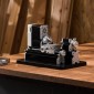 VEVOR Didactical Mini Metal Lathe Machine, 70 x 130 mm (2,76 x 5,12 in), 36W Power Μεταλλικός Τόρνος, 20.000 RPM Ταχύτητα, με τσοκ 3 σιαγόνων, χειροτροχός από κράμα αλουμινίου, για επεξεργασία εξαρτημάτων ακριβείας μαλακών μετάλλων ξύλου
