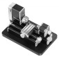 VEVOR Didactical Mini Metal Lathe Machine, 70 x 130 mm (2,76 x 5,12 in), 36W Power Μεταλλικός Τόρνος, 20.000 RPM Ταχύτητα, με τσοκ 3 σιαγόνων, χειροτροχός από κράμα αλουμινίου, για επεξεργασία εξαρτημάτων ακριβείας μαλακών μετάλλων ξύλου