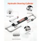 VEVOR 90HP Hydraulic Outboard Steering Kit, Marine Boat Hydraulic Steering System με τιμόνι 13,5 ιντσών, αντλία τιμόνι, υδραυλικό κύλινδρο & 2PCS 26FT σωλήνες για μονοκινητήρια σκάφη
