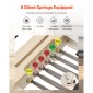 VEVOR Pilates Reformer, μηχάνημα Pilates για χρήση στο στούντιο στο σπίτι στο γυμναστήριο, εξοπλισμός προπόνησης δύναμης με διπλή αντίσταση, Reformer Box και Jump Board, για προχωρημένους χρήστες και αρχάριους, έως 400 LBS