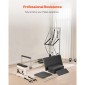 VEVOR Pilates Reformer, μηχάνημα Pilates για χρήση στο στούντιο στο σπίτι στο γυμναστήριο, εξοπλισμός προπόνησης δύναμης με διπλή αντίσταση, Reformer Box και Jump Board, για προχωρημένους χρήστες και αρχάριους, έως 400 LBS