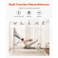 VEVOR Pilates Reformer, μηχάνημα Pilates για χρήση στο στούντιο στο σπίτι στο γυμναστήριο, εξοπλισμός προπόνησης δύναμης με διπλή αντίσταση, Reformer Box και Jump Board, για προχωρημένους χρήστες και αρχάριους, έως 400 LBS