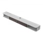 Πλωτή βάση τηλεόρασης VEVOR, 70 in Wall Mount Entertainment Center με τρύπα καλωδίου, μοντέρνο πλωτό ράφι τηλεόρασης με ντουλάπι αποθήκευσης, κονσόλα μοριοσανίδων για συσκευή αναπαραγωγής DVD, κουτί καλωδίων, κονσόλα παιχνιδιών, λευκό