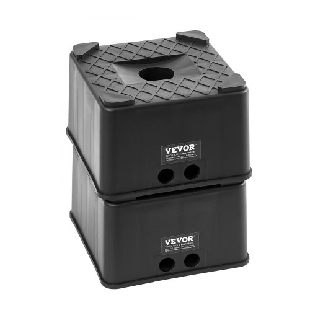 Trailer Jack Blocks 2Pcs 6" High 6000lbs RV Leveling Blocks for 5th Wheels