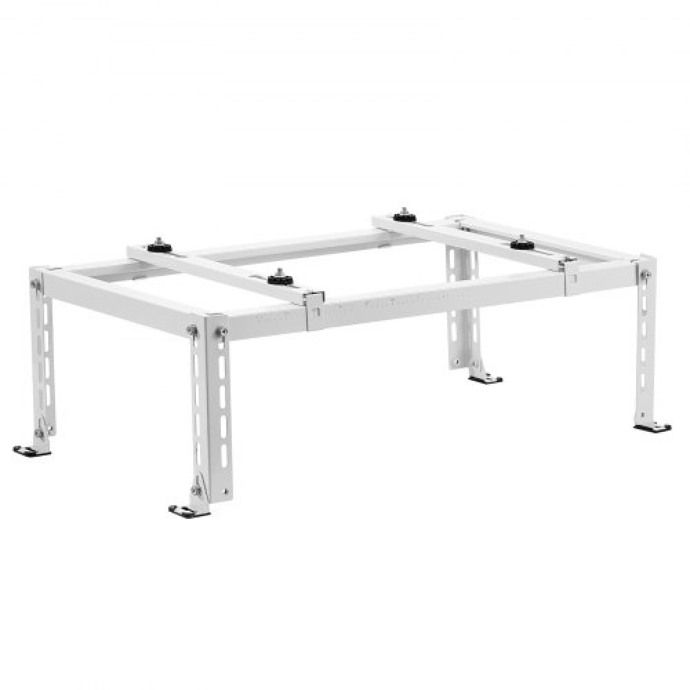 VEVOR Mini Split Ground Stand, Ρυθμιζόμενη αντικραδασμική Mini Split Stand για αντλία θερμότητας κλιματιστικού 9000-24000 BTU Ductless, Βάση βάσης AC βαρέως τύπου Βάση δαπέδου με μέγιστο βάρος 250 kg.Χωρητικότητα φορτίου