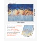 VEVOR 6 Pack Art Acoustic Panels, 70,87 x 47,24 x 0,4 ιντσών ηχομονωτικά πλακάκια τοίχου, Αυτοκόλλητες διακοσμητικές ηχοαπορροφητικές σανίδες για σπίτι, γραφείο, στούντιο, αίθουσα παιχνιδιών, θέατρο, παστέλ