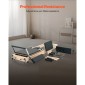 VEVOR Πτυσσόμενο Pilates Reformer, Ξύλινο μηχάνημα προπόνησης Pilates για χρήση στο γυμναστήριο στο σπίτι, κρεβάτι Pilates με διπλή αντίσταση-ελατήριο & κορδόνι, σετ Reformer με καθιστικό, έως 400 LBS