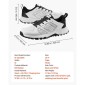 Παπούτσια προπόνησης VEVOR Cross, Sneakers πλάτους M UK Size 10, παπούτσια Wide Toe Box με υποστήριξη καμάρας και ρυθμιζόμενο κορδόνι, παπούτσια προπόνησης για τρέξιμο, γυμναστική, περπάτημα σκύλων και άρση βαρών (λευκό)