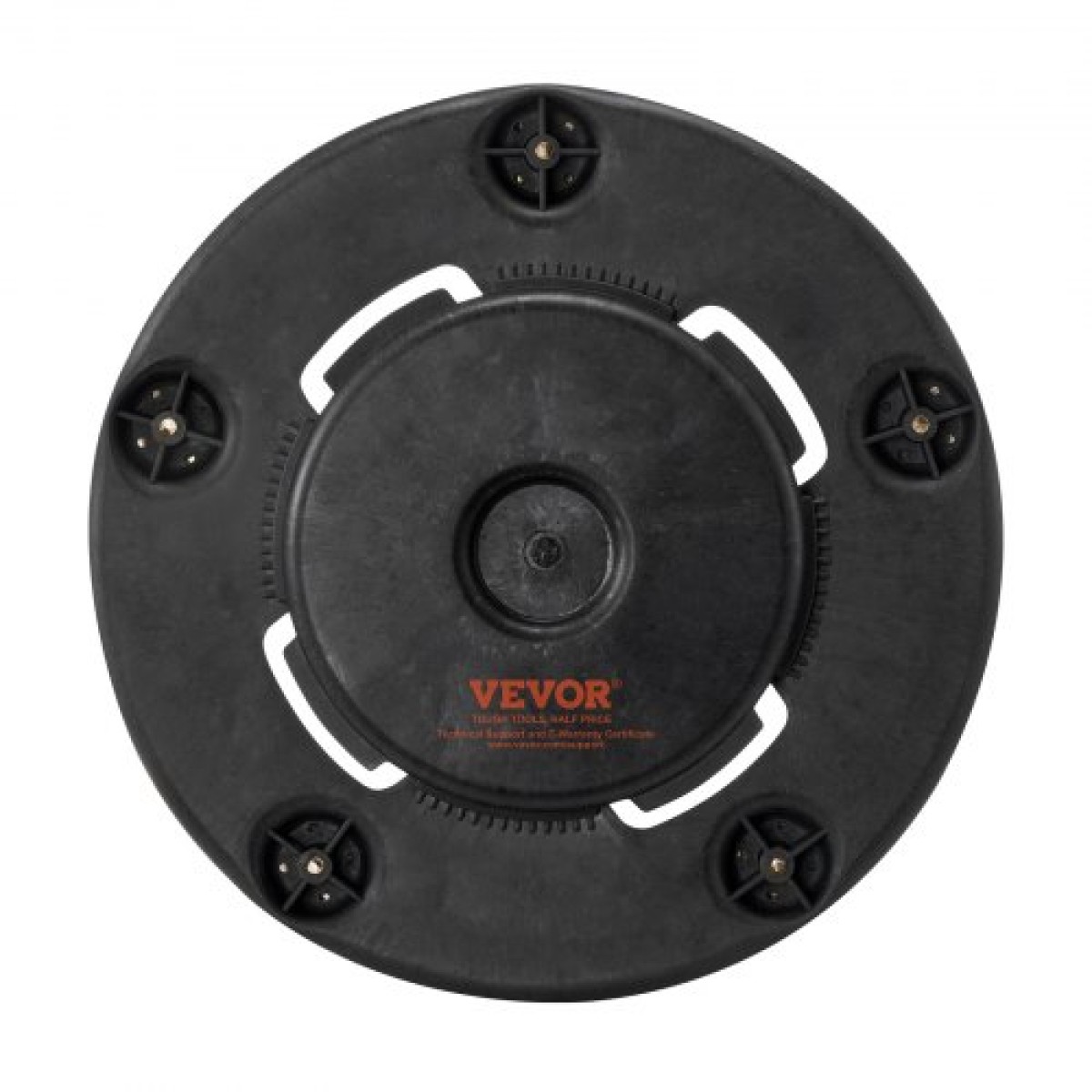 Κάδος απορριμμάτων VEVOR Dolly, Fit 20, 32, 44, 55 γαλονιών δοχεία, στρογγυλή βάση κυλινδρικού κάδου απορριμμάτων με 4 ρόδες που κλειδώνουν, χωρητικότητα βάρους 500 λίβρες, βαρέλι βαρέλι βαρέλι, πολυλειτουργικό τροχήλατο καρότσι