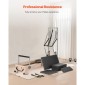 VEVOR Pilates Reformer, Ξύλινο μηχάνημα Pilates για Γυμναστήριο στο σπίτι, Εξοπλισμός προπόνησης δύναμης με διπλή αντίσταση, Reformer Box, Jump Board, για προχωρημένους χρήστες και αρχάριους, έως 400 LBS