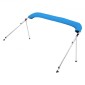 VEVOR 3 Bow Boat Bimini Tops, 600D Polyester Canopy με σκελετό από κράμα αλουμινίου, Αδιάβροχο & Sun Shade σκίαστρο σκάφος με τσάντα αποθήκευσης, 2 κοντάρια στήριξης, 4 λουράκια, 72"Lx(85"-90")Wx46"H, Pacific Blue