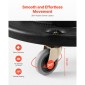 VEVOR Κάδος σκουπιδιών Dolly, Fit 20, 32, 44, 55 γαλόνια δοχεία, 2 πακέτα στρογγυλή βάση κυλινδρικού κάδου απορριμμάτων με 4 τροχούς που κλειδώνουν, βαρέλι βαρέλι βαρέως τύπου 500 λίβρες, πολυλειτουργικό τροχήλατο καρότσι