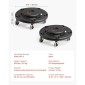VEVOR Κάδος σκουπιδιών Dolly, Fit 20, 32, 44, 55 γαλόνια δοχεία, 2 πακέτα στρογγυλή βάση κυλινδρικού κάδου απορριμμάτων με 4 τροχούς που κλειδώνουν, βαρέλι βαρέλι βαρέως τύπου 500 λίβρες, πολυλειτουργικό τροχήλατο καρότσι