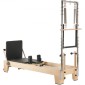 VEVOR Pilates Reformer, Ξύλινο μηχάνημα Pilates για Γυμναστήριο στο σπίτι, Εξοπλισμός προπόνησης δύναμης με διπλή αντίσταση, Reformer Box, Jump Board, για προχωρημένους χρήστες και αρχάριους, έως 400 LBS