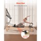 VEVOR Pilates Reformer, Ξύλινο μηχάνημα Pilates για Γυμναστήριο στο σπίτι, Εξοπλισμός προπόνησης δύναμης με διπλή αντίσταση, Reformer Box, Jump Board, για προχωρημένους χρήστες και αρχάριους, έως 400 LBS