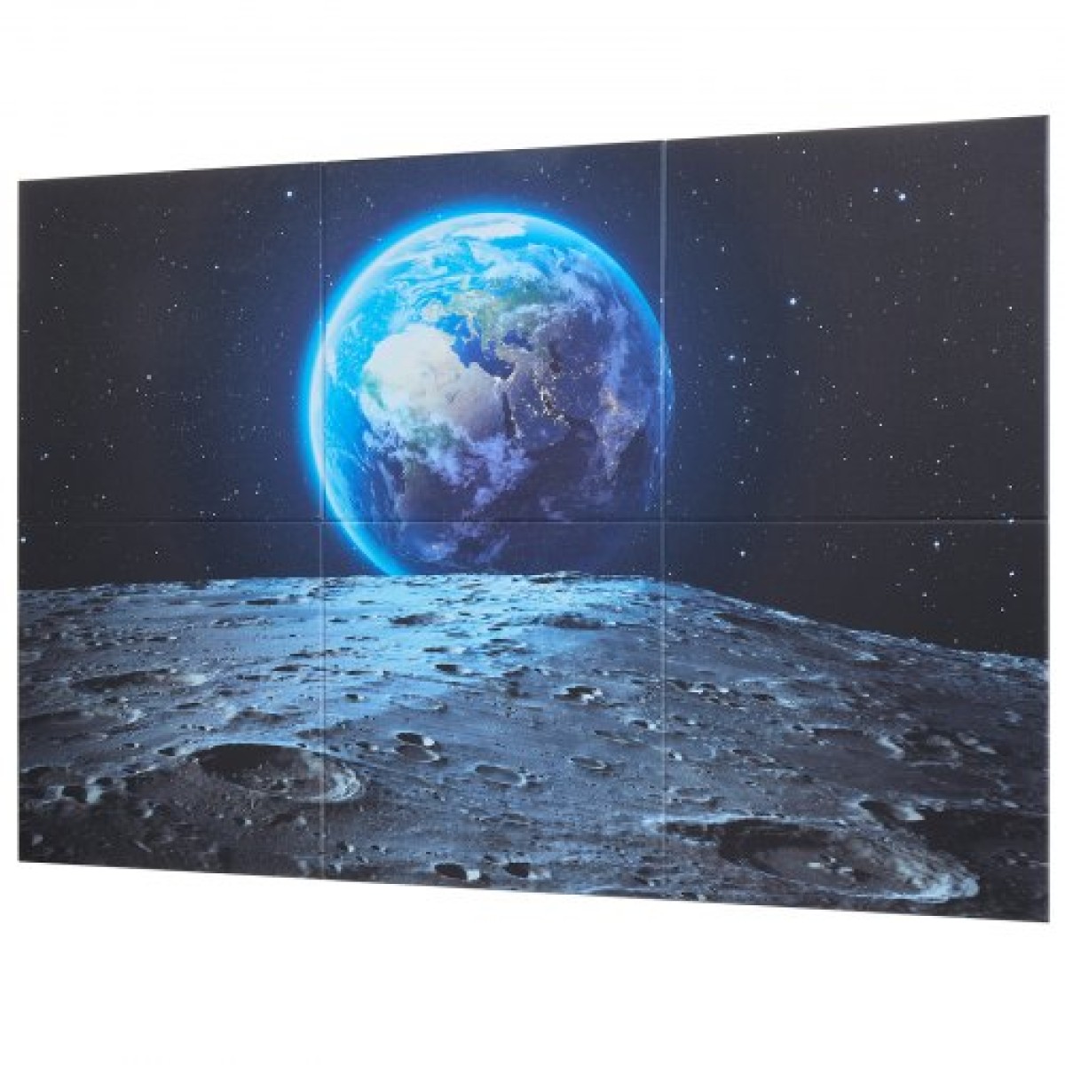 VEVOR 6 Pack Art ακουστικά πάνελ, 70,87 x 47,24 x 0,4 ιντσών ηχομονωτικά πλακάκια τοίχου, Αυτοκόλλητες διακοσμητικές σανίδες απορρόφησης ήχου για σπίτι, γραφείο, στούντιο, αίθουσα παιχνιδιών, θέατρο, γη