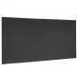 VEVOR 18 Pack Ακουστικά πάνελ με αυτοκόλλητο, 11,8 x 11,8 x 0,4 ιντσών ηχομονωτικά πάνελ αφρού, πολυεστερικές ίνες ηχομονωτικά πάνελ τοίχου υψηλής πυκνότητας, για σπίτι, στούντιο, γραφείο, θέατρο, μαύρο