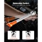 Σετ κλειδιών VEVOR Click Torque, 3 τεμάχια, 1/4, 3/8, 1/2 ίντσας μετάδοσης κίνησης, 10-170 lbf-ft, 5-45 lbf-ft, 20-240 lbf-in, ζυγαριές διπλής κατεύθυνσης και διπλού εύρους, 72-Tooth% Precycle, ±3