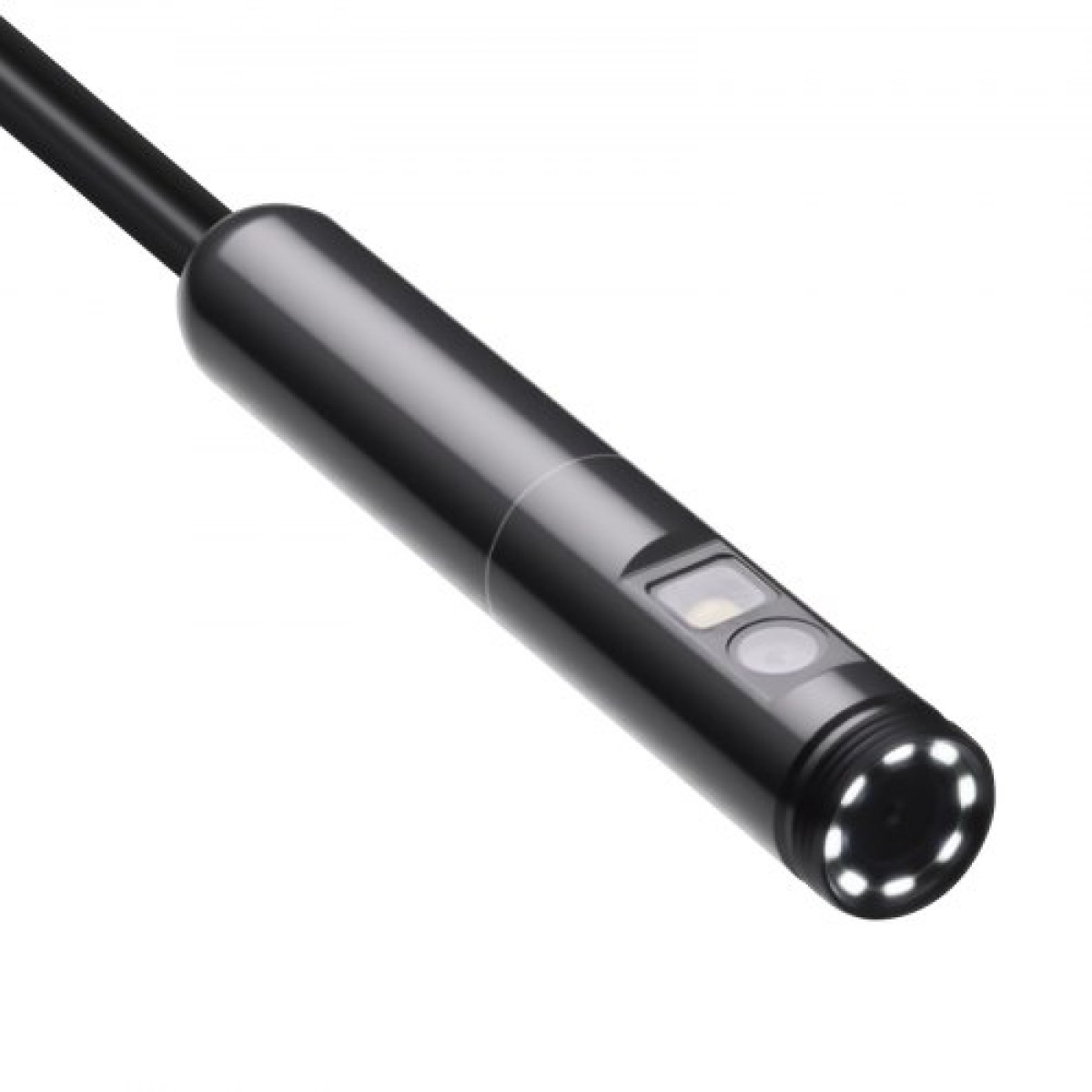 Κάμερα ενδοσκοπίου VEVOR με φως, Borescope με διπλό φακό για Android & IOS, κάμερα επιθεώρησης HD 1920P με φως LED 8 + 1, ζουμ 2X, καλώδιο Snake 5m, IP67 αδιάβροχη κάμερα Snake για αυτοκίνητα, υδραυλικά