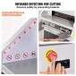 VEVOR Electric Hydraulic Paper Cutter, Heavy Duty Paper Cutter Machine, 1,57 in / 40 mm Πάχος κοπής, 18 in / 457,2 mm Πλάτος κοπής, Βιομηχανική μηχανή κοπής χαρτιού με χειριστήριο κουμπιού