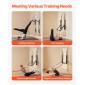 VEVOR Επιτοίχιο μηχάνημα Pilates Reformer, Εφαλτήριο Maple Wood Pilates, Εξοπλισμός γυμναστικής με ελατήρια αντίστασης, γυμναστής γιόγκα, κατάλληλος για ισορροπία ευελιξίας, γυμναστική στο σπίτι στο σπίτι