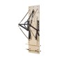 VEVOR Επιτοίχιο μηχάνημα Pilates Reformer, Εφαλτήριο Maple Wood Pilates, Εξοπλισμός γυμναστικής με ελατήρια αντίστασης, γυμναστής γιόγκα, κατάλληλος για ισορροπία ευελιξίας, γυμναστική στο σπίτι στο σπίτι