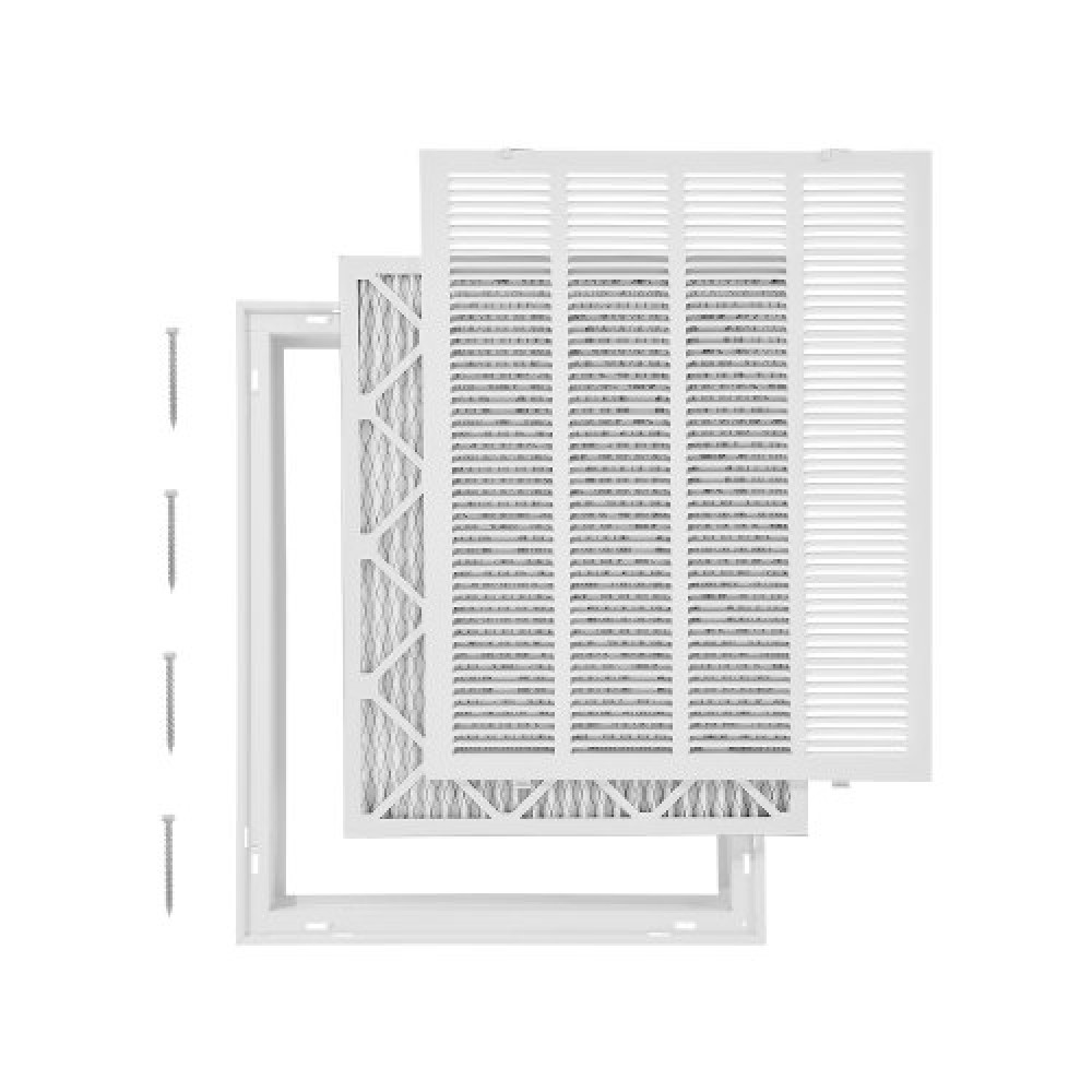 VEVOR Return Air Filter Grille Fits W20 x H25 Inch Duct Opening Size with Filter