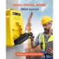 VEVOR φορητός σταθμός πλύσης ματιών 53L/14 Gal, Σταθμός πλύσης ματιών εγκεκριμένος από την OSHA Επιτοίχια/σε επίπεδη επιφάνεια, Μονάδα πλύσης ματιών έκτακτης ανάγκης με 2 σπρέι, Μονάδες πλύσης ματιών πρώτων βοηθειών για σχολεία, εργαστήρια, εργοστάσια, κί