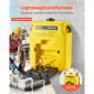 VEVOR φορητός σταθμός πλύσης ματιών 53L/14 Gal, Σταθμός πλύσης ματιών εγκεκριμένος από την OSHA Επιτοίχια/σε επίπεδη επιφάνεια, Μονάδα πλύσης ματιών έκτακτης ανάγκης με 2 σπρέι, Μονάδες πλύσης ματιών πρώτων βοηθειών για σχολεία, εργαστήρια, εργοστάσια, κί
