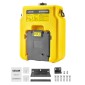 VEVOR φορητός σταθμός πλύσης ματιών 53L/14 Gal, Σταθμός πλύσης ματιών εγκεκριμένος από την OSHA Επιτοίχια/σε επίπεδη επιφάνεια, Μονάδα πλύσης ματιών έκτακτης ανάγκης με 2 σπρέι, Μονάδες πλύσης ματιών πρώτων βοηθειών για σχολεία, εργαστήρια, εργοστάσια, κί