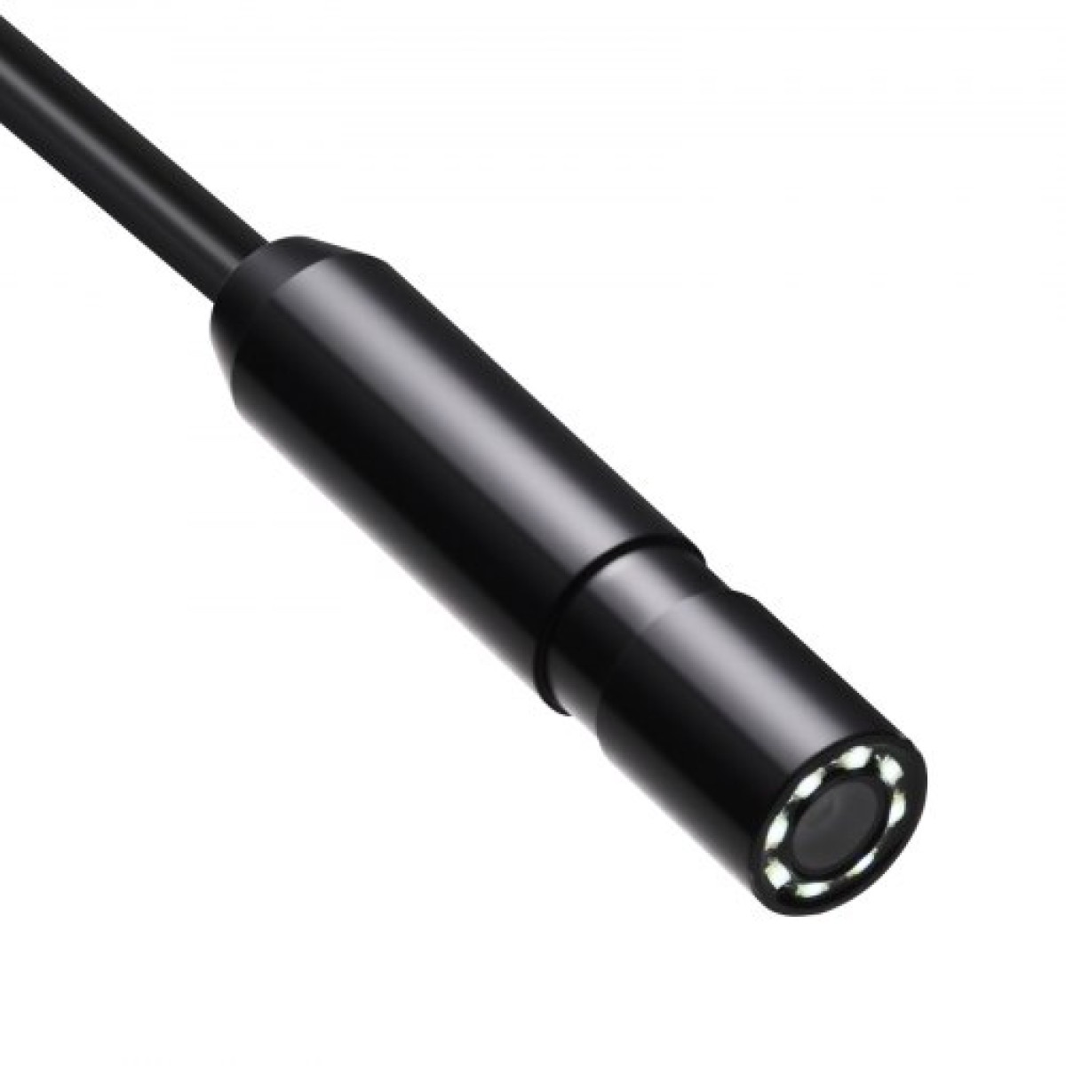 Κάμερα ενδοσκοπίου VEVOR με φως, 1920P HD Borescope για Android & IOS, 8 LED Lights Inspection Camera με ημιάκαμπτο καλώδιο 5m, Zoom 2X, IP67 Waterproof Snake Snake camera for Auto, Υδραυλικά
