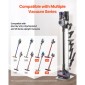 Βάση ηλεκτρικής σκούπας VEVOR, συμβατή με Dyson G5 V15 V12 V11 V10 V8 V7 V6 Series Upright Vacuums Cleaners & Accessories, Σταθερή βάση στήριξης ηλεκτρικής σκούπας με 6 γάντζους και αντιολισθητικά πέλματα, γκρι