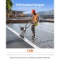 VEVOR Concrete Power Screed, Σετ ράβδων ίσιας ακμής σανίδας αλουμινίου 12 ft, δονούμενος κινητήρας φινιρίσματος τσιμέντου τεσσάρων χρόνων με ρυθμιζόμενες λαβές, εργαλείο σκυροδέματος υψηλής απόδοσης 6500rpm