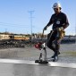 VEVOR Concrete Power Screed, Σετ ράβδων ίσιας ακμής σανίδας αλουμινίου 12 ft, δονούμενος κινητήρας φινιρίσματος τσιμέντου τεσσάρων χρόνων με ρυθμιζόμενες λαβές, εργαλείο σκυροδέματος υψηλής απόδοσης 6500rpm