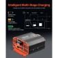 VEVOR 12V 30A DC to DC φορτιστής μπαταριών, 375W, φορτιστής μπαταριών οχήματος για μπαταρίες μολύβδου-οξέος, λιθίου, AGM, GEL και πλημμυρισμένες μπαταρίες, Έξυπνη φόρτιση πολλαπλών σταδίων, για RV, επαγγελματικά οχήματα, σκάφη, σκάφη