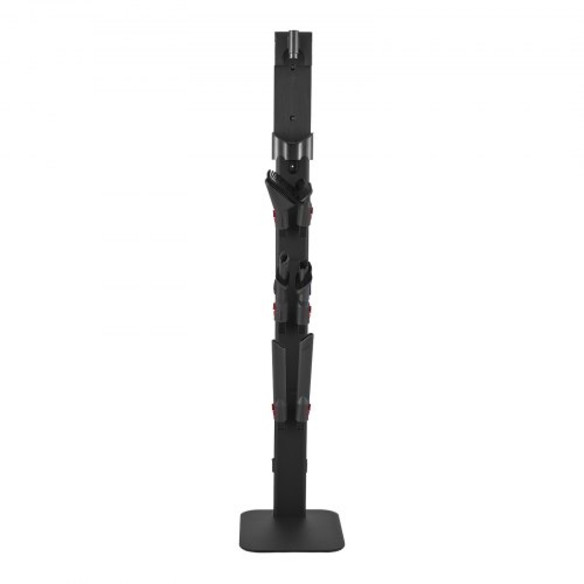 Βάση ηλεκτρικής σκούπας VEVOR, συμβατή με Dyson G5 V15 V12 V11 V10 V8 V7 V6 Series Upright Vacuums Cleaners & Accessories, Σταθερή βάση στήριξης ηλεκτρικής σκούπας με 6 γάντζους και αντιολισθητικά πέλματα, μαύρο