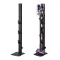 Βάση ηλεκτρικής σκούπας VEVOR, συμβατή με Dyson G5 V15 V12 V11 V10 V8 V7 V6 Series Upright Vacuums Cleaners & Accessories, Σταθερή βάση στήριξης ηλεκτρικής σκούπας με 6 γάντζους και αντιολισθητικά πέλματα, μαύρο