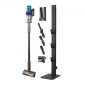 Βάση ηλεκτρικής σκούπας VEVOR, συμβατή με Dyson G5 V15 V12 V11 V10 V8 V7 V6 Series Upright Vacuums Cleaners & Accessories, Σταθερή βάση στήριξης ηλεκτρικής σκούπας με 6 γάντζους και αντιολισθητικά πέλματα, μαύρο