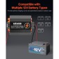 VEVOR 12V 40A DC to DC φορτιστής μπαταριών, 500W, φορτιστής μπαταριών οχήματος για μπαταρίες μολύβδου-οξέος, λιθίου, AGM, GEL και πλημμυρισμένες μπαταρίες, Έξυπνη φόρτιση πολλαπλών σταδίων, για RV, επαγγελματικά οχήματα, σκάφη, σκάφη