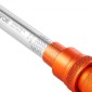 VEVOR Click Torque Wrench Set, 1/4Inch Drive, 20-240 lbf-in / 2,3-27,1 N.m, Dual-direction and Dual Range Scales, 72-Tooth, ±3% High Precision, with Bits, Sockets, Adapters, Extension Bar, Orange