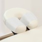 Χαρτί ρολά VEVOR Headrest, 25-Pack 8,5" x 125 ft Χαρτί ιατρικής εξέτασης με επιφάνεια κρεπ, Χαρτί προσκέφαλου μιας χρήσης για προστασία από εμπόδια, Ιδανικό για μασάζ, τραπέζια εξέτασης και χειροπρακτικής, λευκό