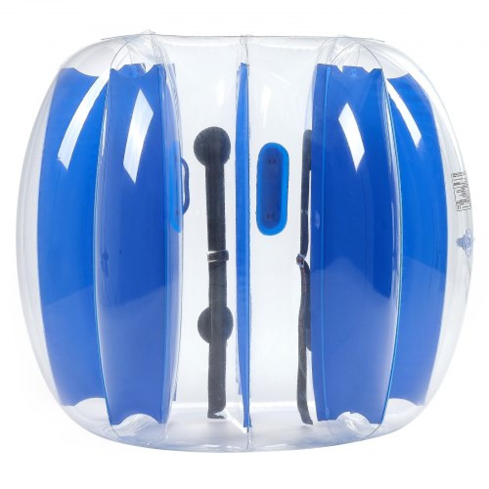 Φουσκωτές μπάλες προφυλακτήρα VEVOR 1-pack, 4FT/1,2M Body Sumo Ball Zorb, ανθεκτικό χοντρό PVC ρόπτρο φούσκας Human Hamster για υπαίθριο αθλητικό ομαδικό παιχνίδι, Bopper Toy για Garden Yard Park, Μπλε ρίγες