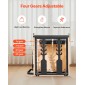 Καρέκλα VEVOR Pilates, Συνδυασμένες καρέκλες σταθερότητας με χωριστό πεντάλ με λαβές, γυμναστής γυμναστικής Yoga με πλαίσιο από καουτσούκ, αναμορφωτής άσκησης, εξοπλισμός αντίστασης-προπόνησης Pilates, για γυμναστική στο σπίτι στο σπίτι