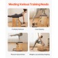 Καρέκλα VEVOR Pilates, Συνδυασμένες καρέκλες σταθερότητας με χωριστό πεντάλ με λαβές, γυμναστής γυμναστικής Yoga με πλαίσιο από καουτσούκ, αναμορφωτής άσκησης, εξοπλισμός αντίστασης-προπόνησης Pilates, για γυμναστική στο σπίτι στο σπίτι
