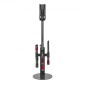 Βάση ηλεκτρικής σκούπας VEVOR, συμβατή με Dyson V7 V8 V10 V11 V12 V15 SV10 SV12 SV14 SV18 SV21 Όρθια ηλεκτρική σκούπα & αξεσουάρ, σταθερή βάση στήριξης ηλεκτρικής σκούπας με 3 κλιπ και ρυθμιζόμενο ύψος