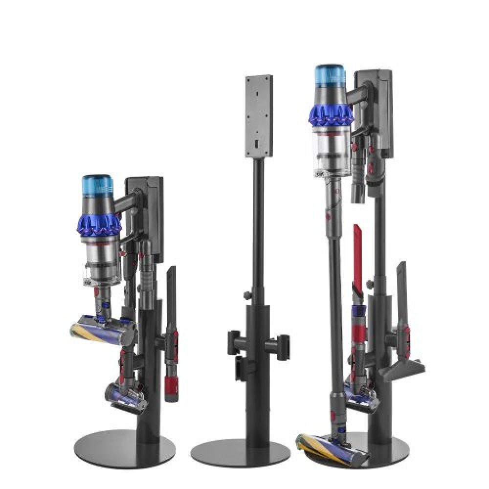 Βάση ηλεκτρικής σκούπας VEVOR, συμβατή με Dyson V7 V8 V10 V11 V12 V15 SV10 SV12 SV14 SV18 SV21 Όρθια ηλεκτρική σκούπα & αξεσουάρ, σταθερή βάση στήριξης ηλεκτρικής σκούπας με 3 κλιπ και ρυθμιζόμενο ύψος