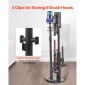 Βάση ηλεκτρικής σκούπας VEVOR, συμβατή με Dyson V7 V8 V10 V11 V12 V15 SV10 SV12 SV14 SV18 SV21 Όρθια ηλεκτρική σκούπα & αξεσουάρ, σταθερή βάση στήριξης ηλεκτρικής σκούπας με 3 κλιπ και ρυθμιζόμενο ύψος