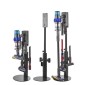 Βάση ηλεκτρικής σκούπας VEVOR, συμβατή με Dyson V7 V8 V10 V11 V12 V15 SV10 SV12 SV14 SV18 SV21 Όρθια ηλεκτρική σκούπα & αξεσουάρ, σταθερή βάση στήριξης ηλεκτρικής σκούπας με 3 κλιπ και ρυθμιζόμενο ύψος