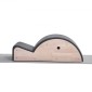 VEVOR Pilates Spine Corrector, Αξεσουάρ Home Gym Yoga Pilates, Rubber Wood Fitness Training tool, Arc Fitness Body Workout Equipment, για ασκήσεις σπονδυλικής στήλης, ισορροπία, ενδυνάμωση κορμού και τέντωμα